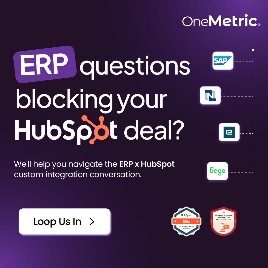 OneMetric ad