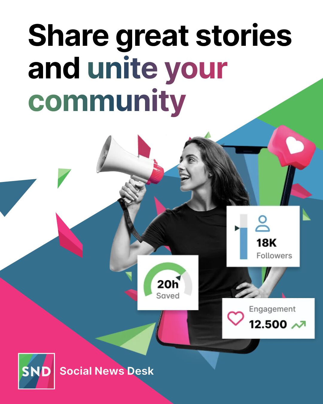 Social News Desk ad