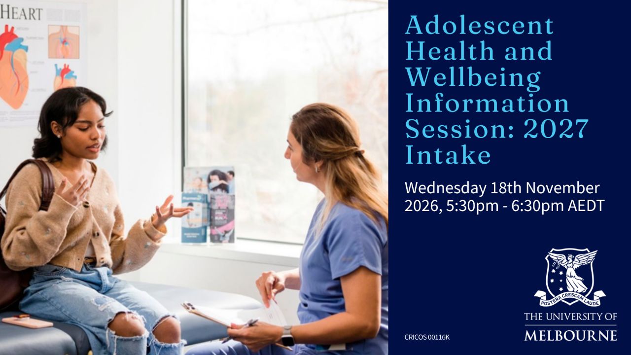 Centre for Adolescent Health ad