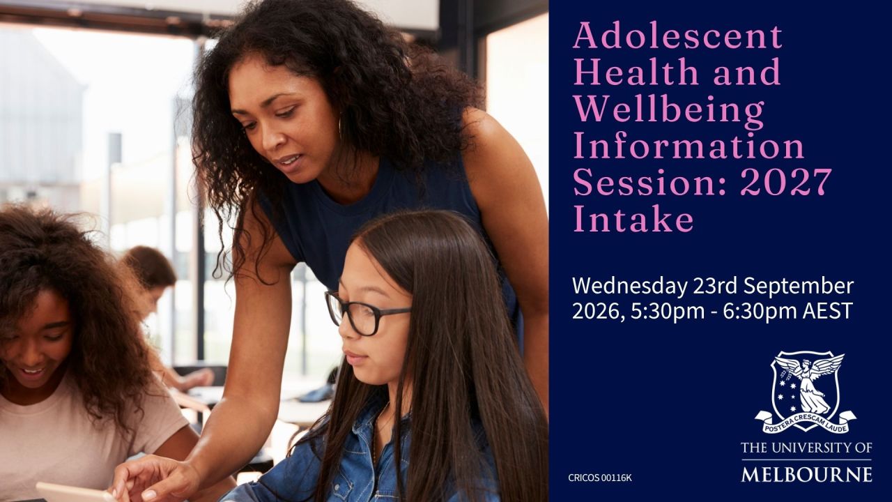 Centre for Adolescent Health ad