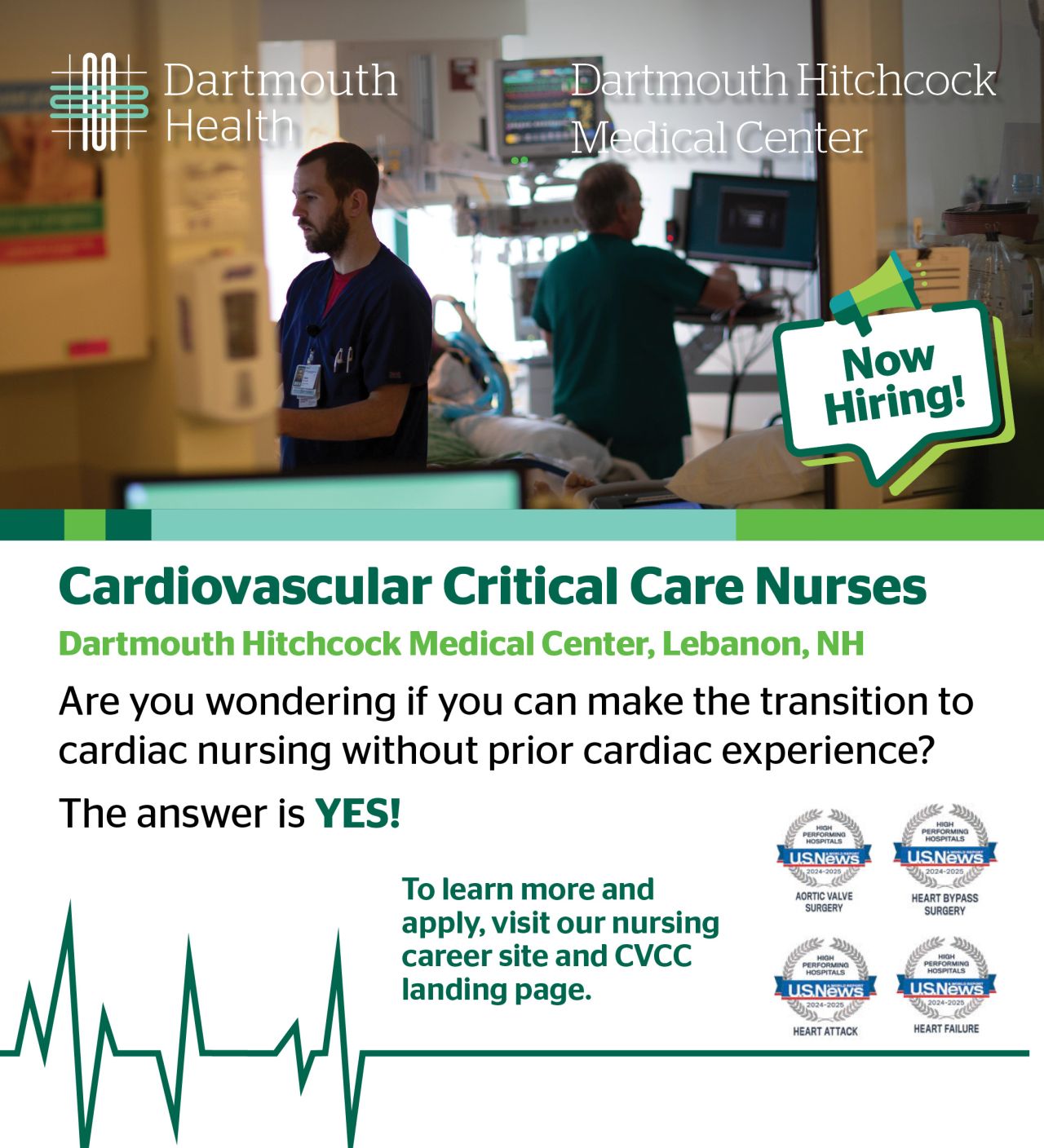 Dartmouth Hitchcock Medical Center and Clinics ad