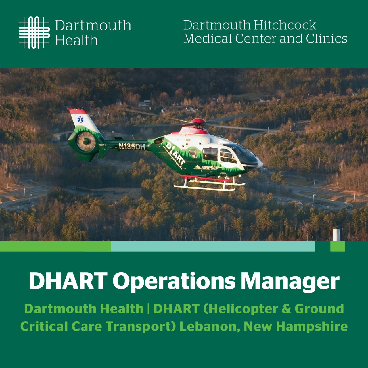 Dartmouth Hitchcock Medical Center and Clinics ad