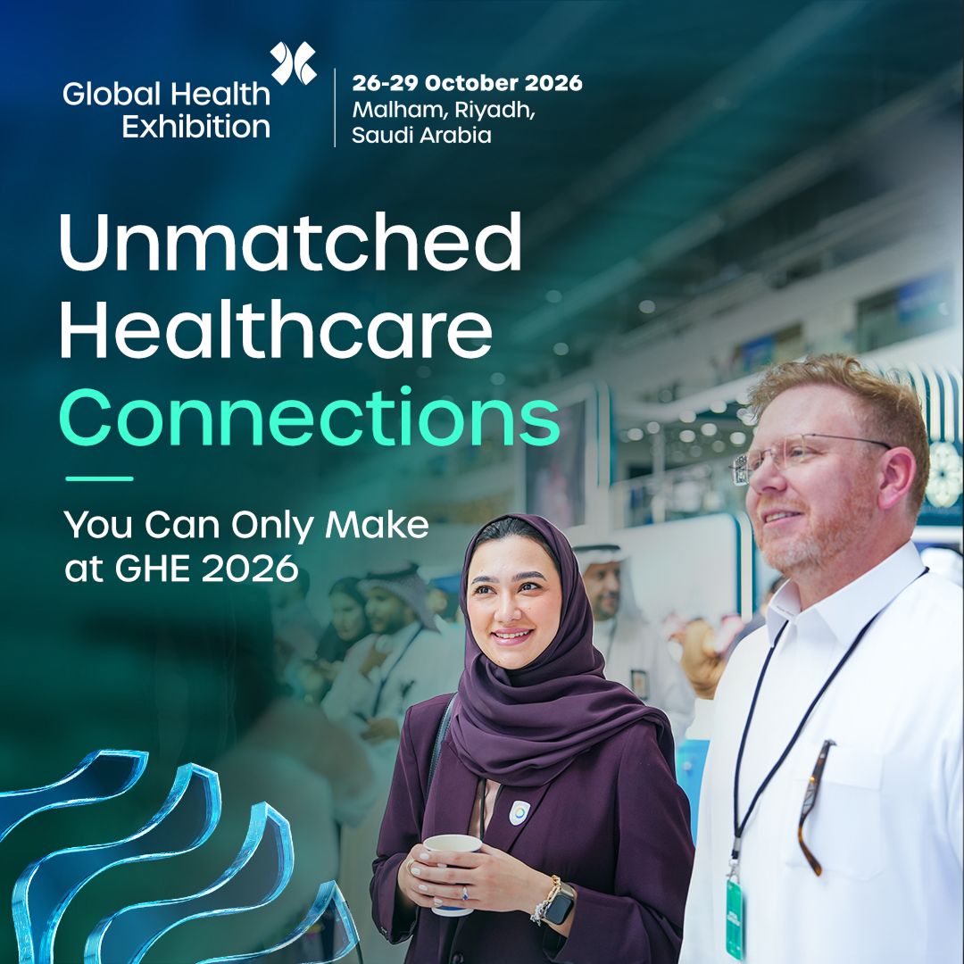 Global Health Exhibition - ملتقى الصحة العالمي ad