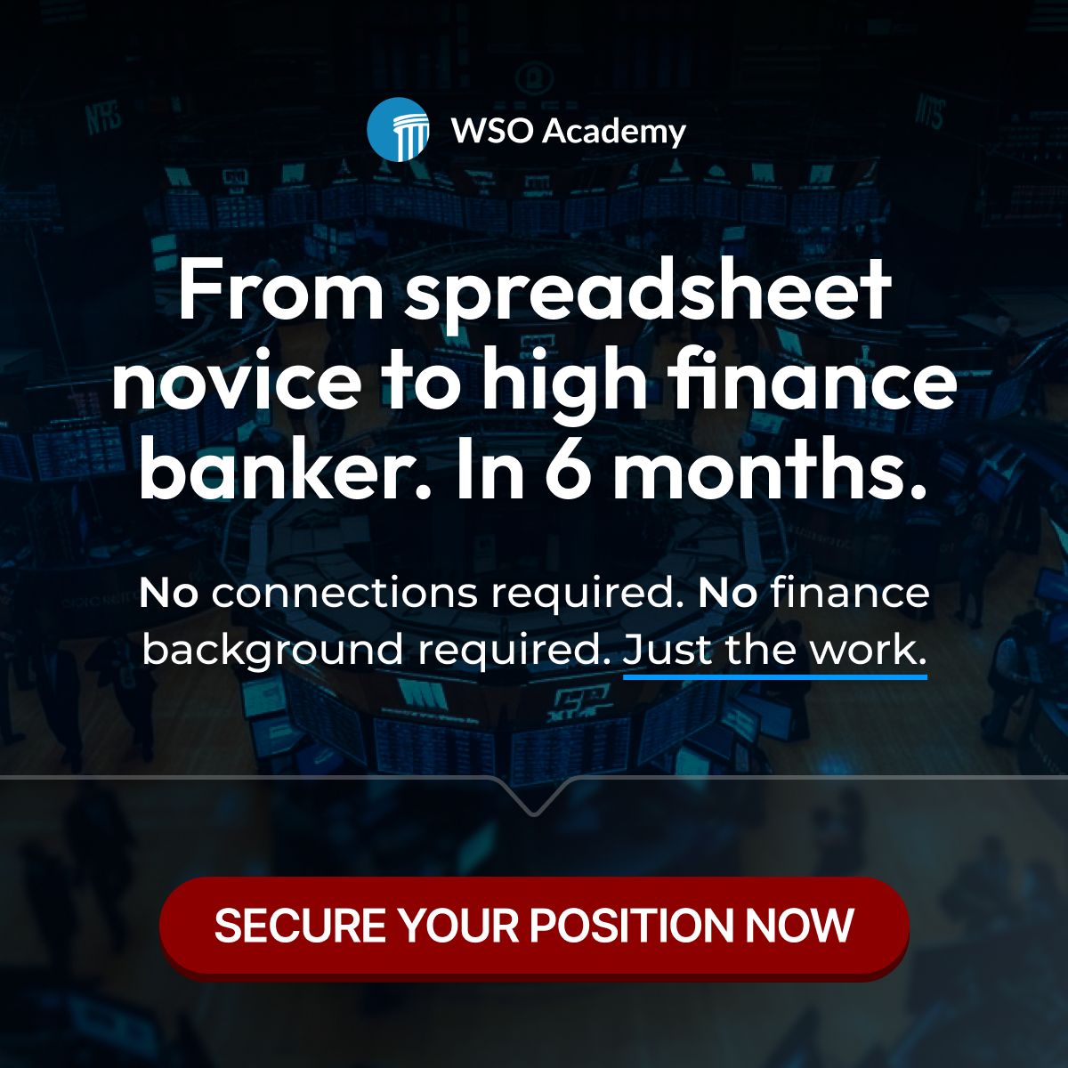 Wall Street Oasis ad