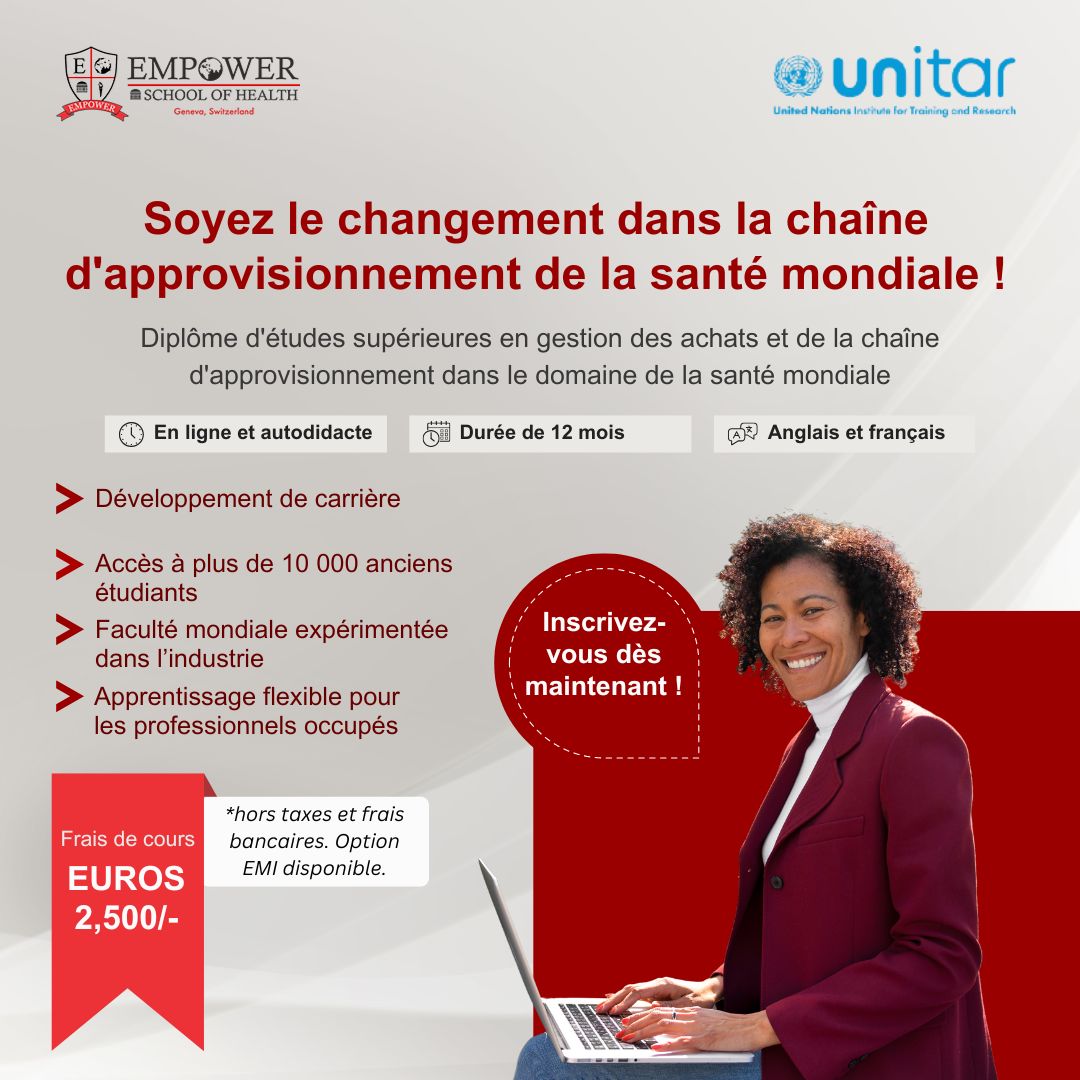 Empower School of Health ad