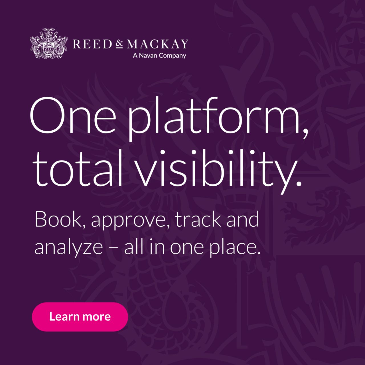 Reed & Mackay ad