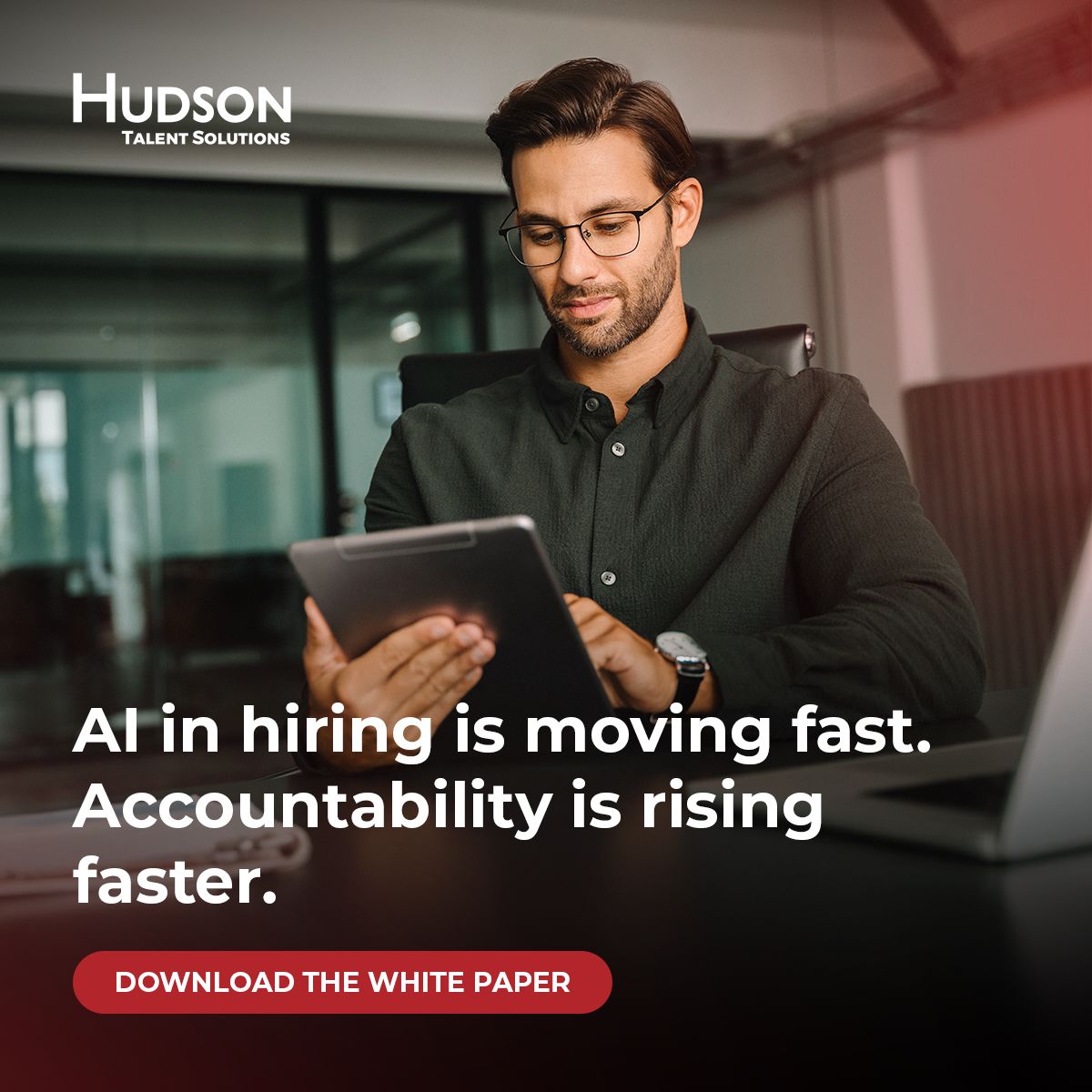 Hudson Talent Solutions ad