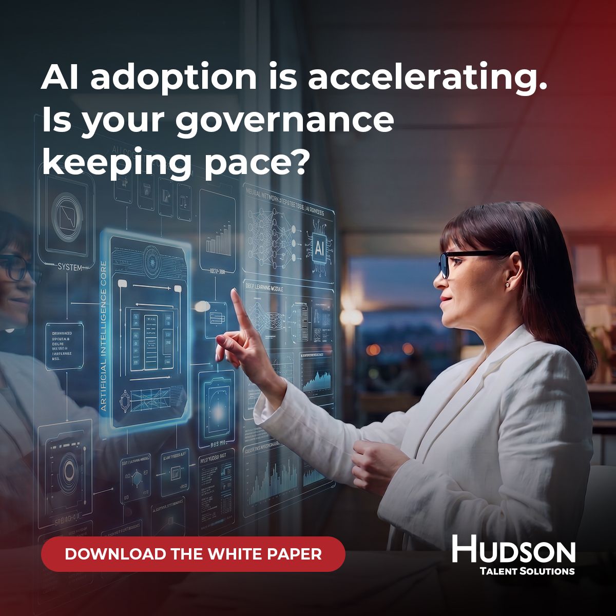 Hudson Talent Solutions ad