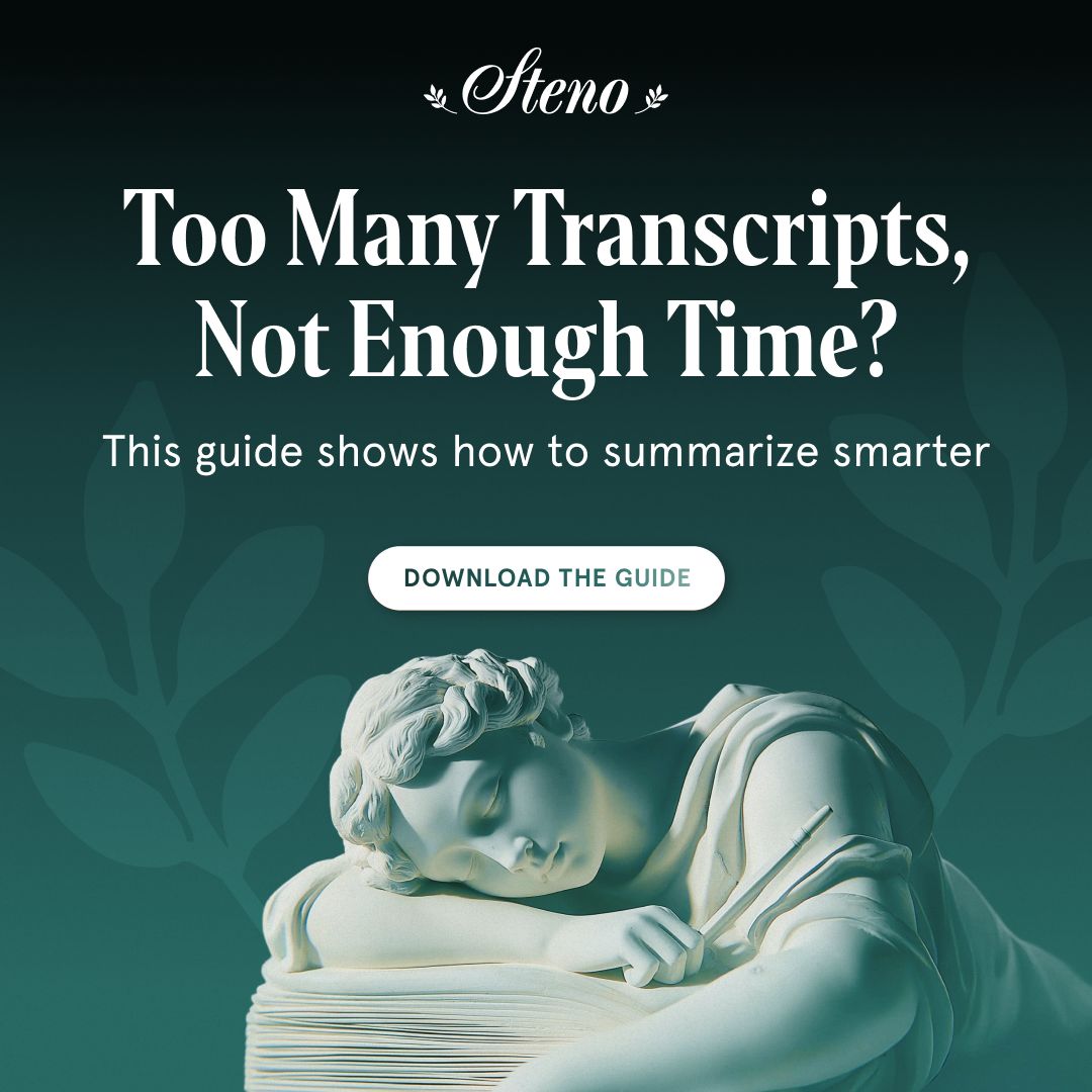 Steno ad