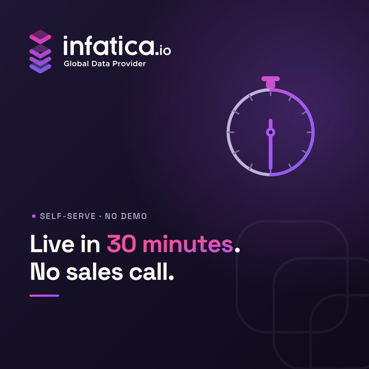 Infatica.io ad