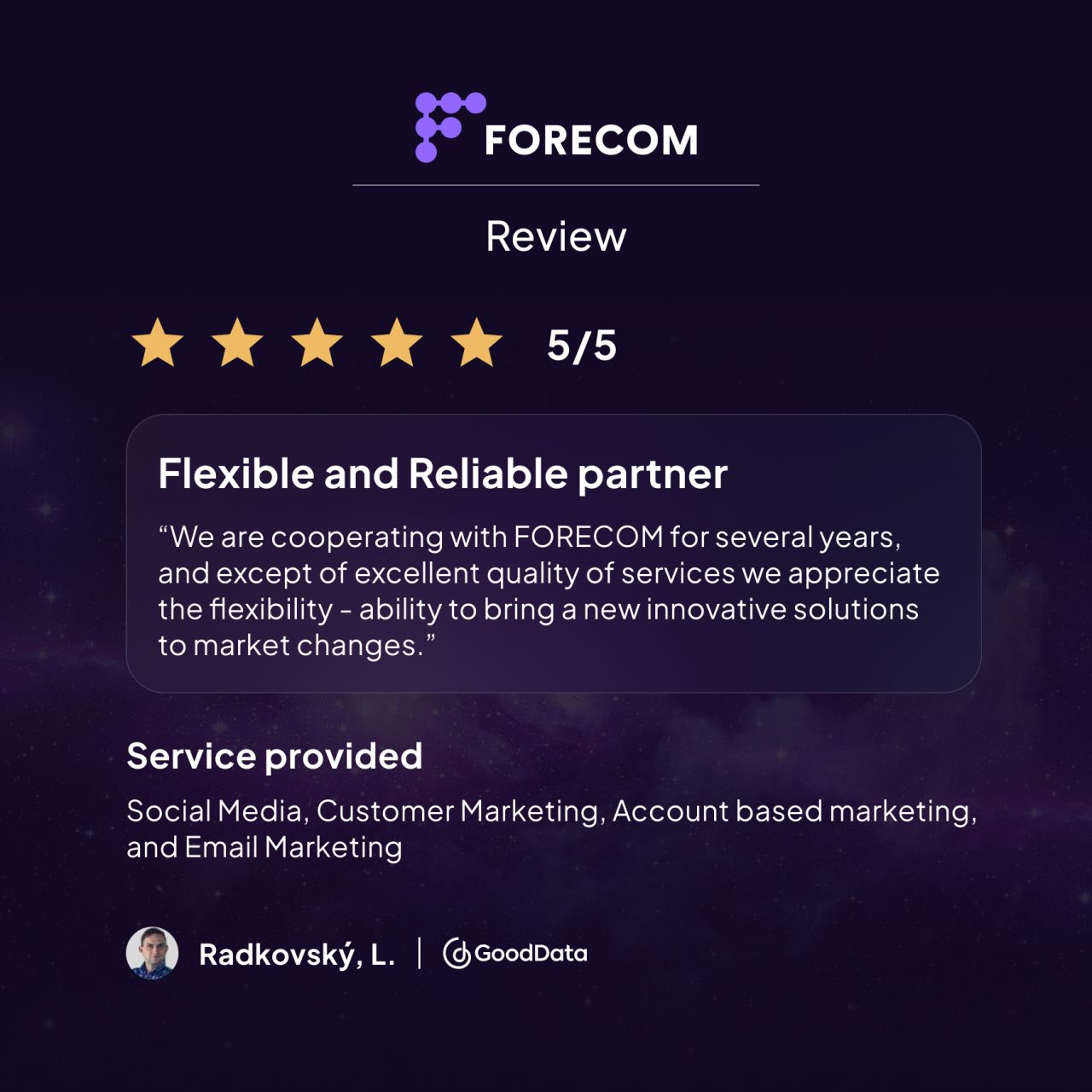 FORECOM ad