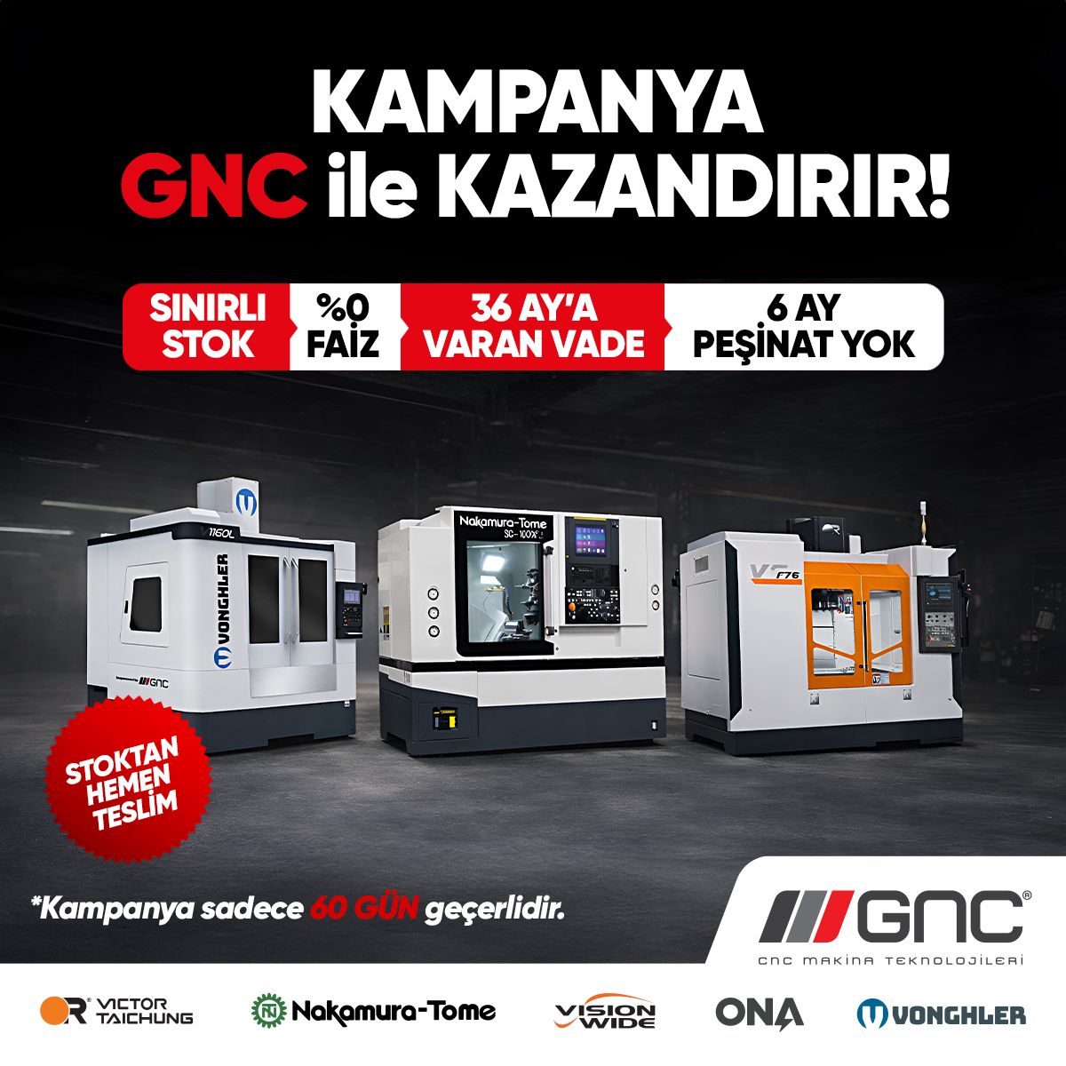 GNC Makina ad