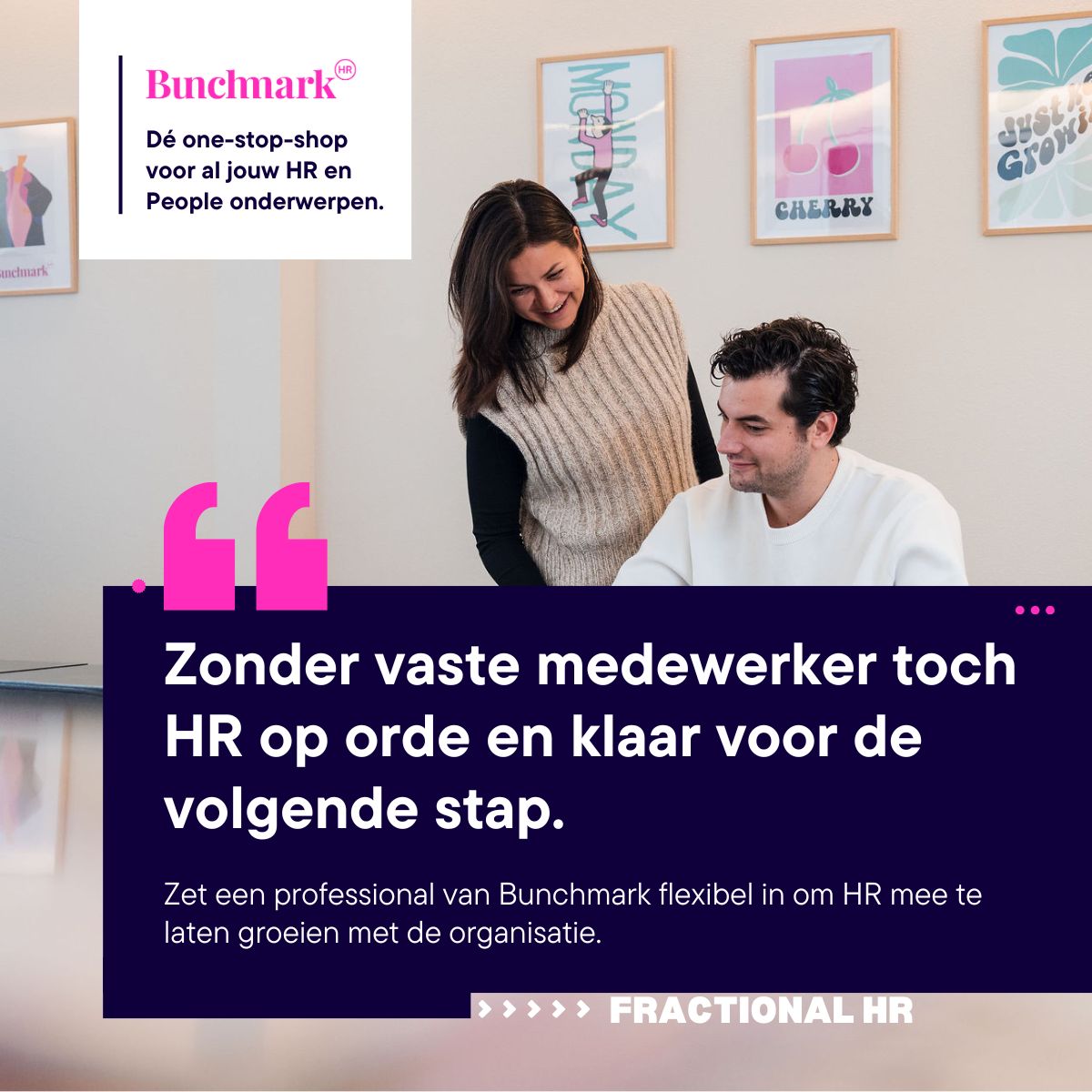 Bunchmark | B Corp certified ad