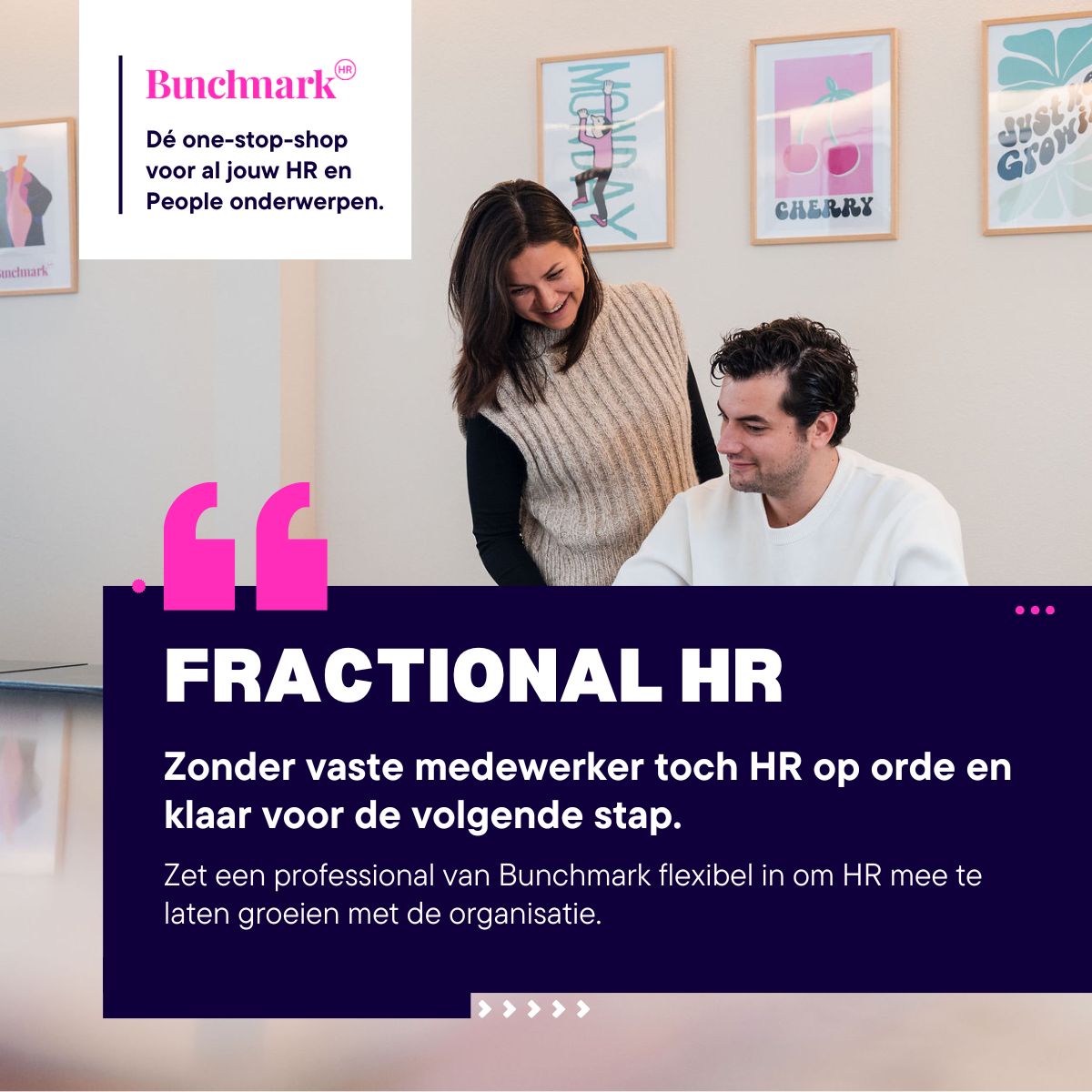 Bunchmark | B Corp certified ad