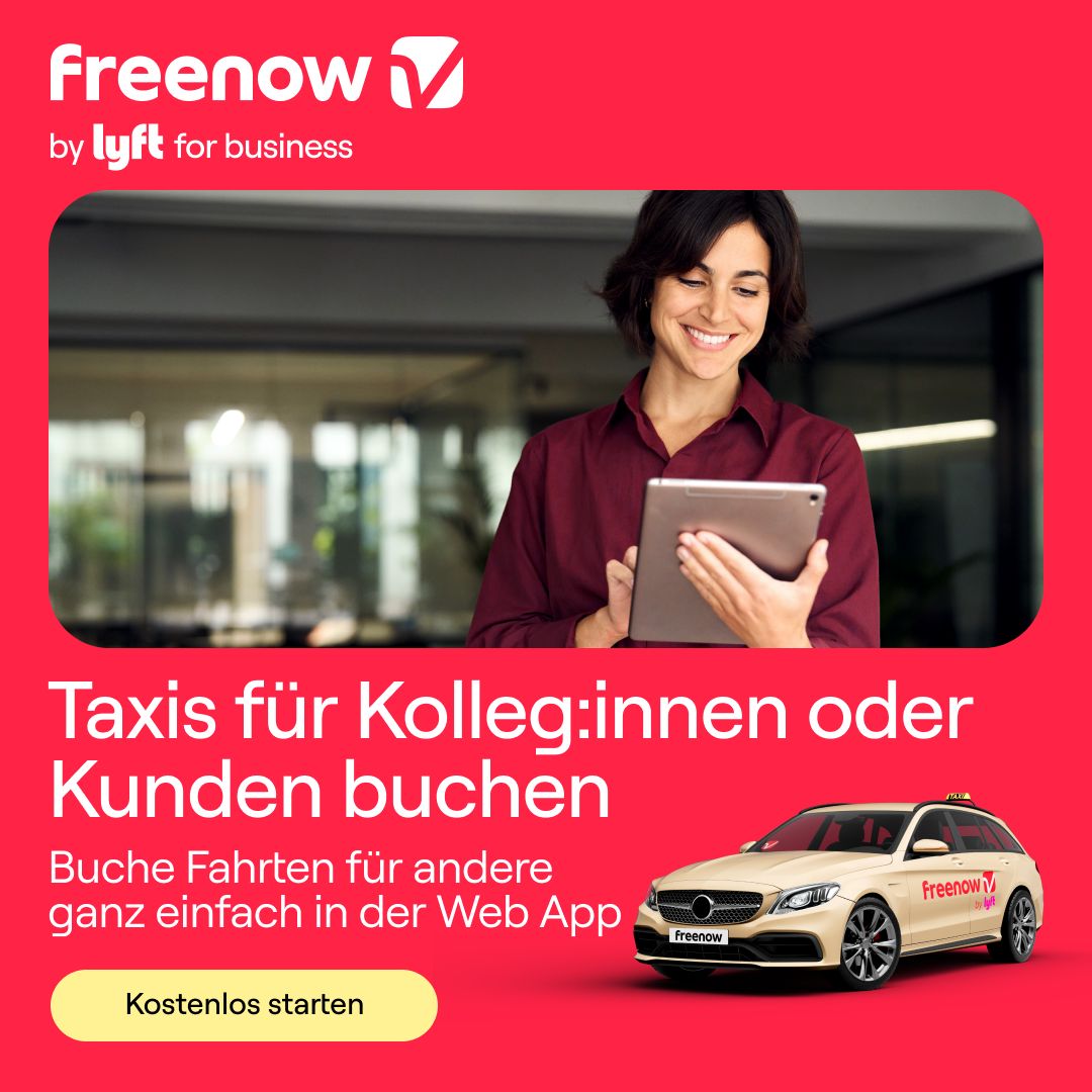 Freenow for Business ad
