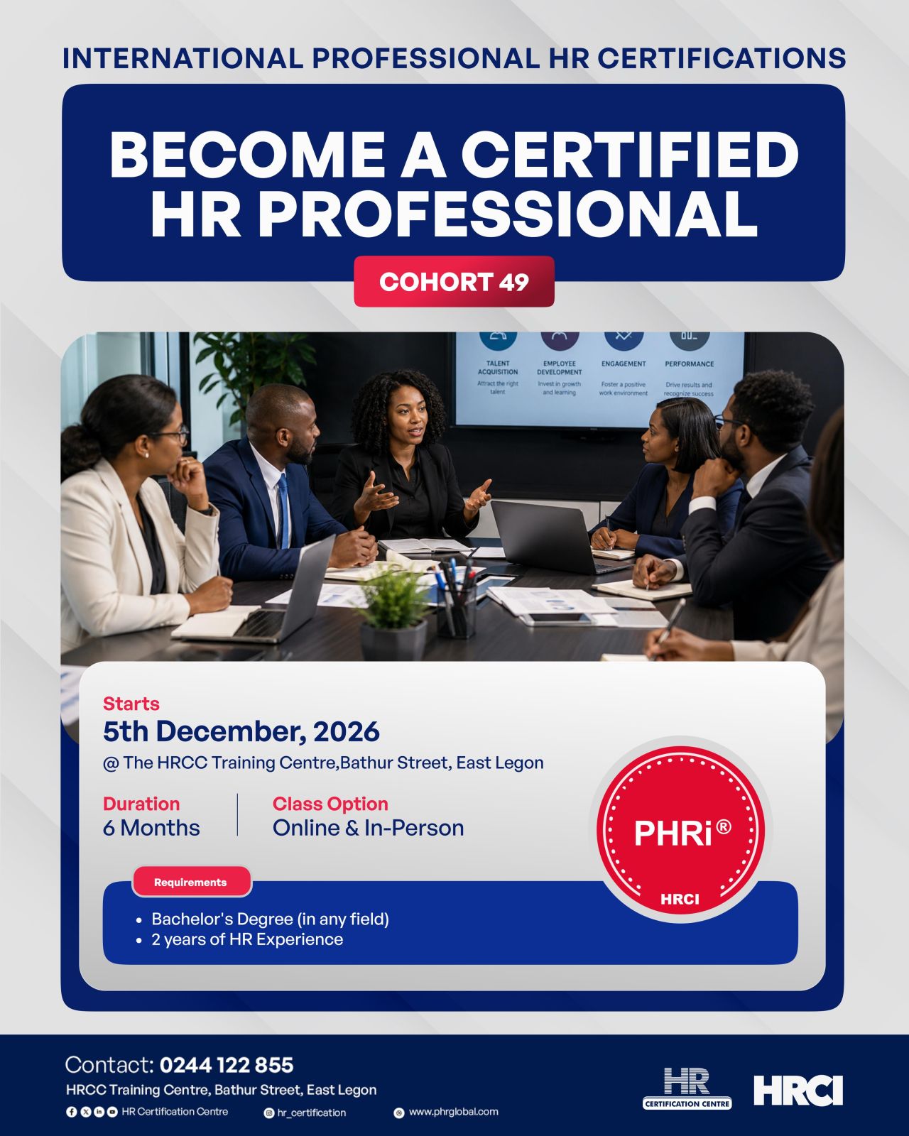 HR Certification Centre ad