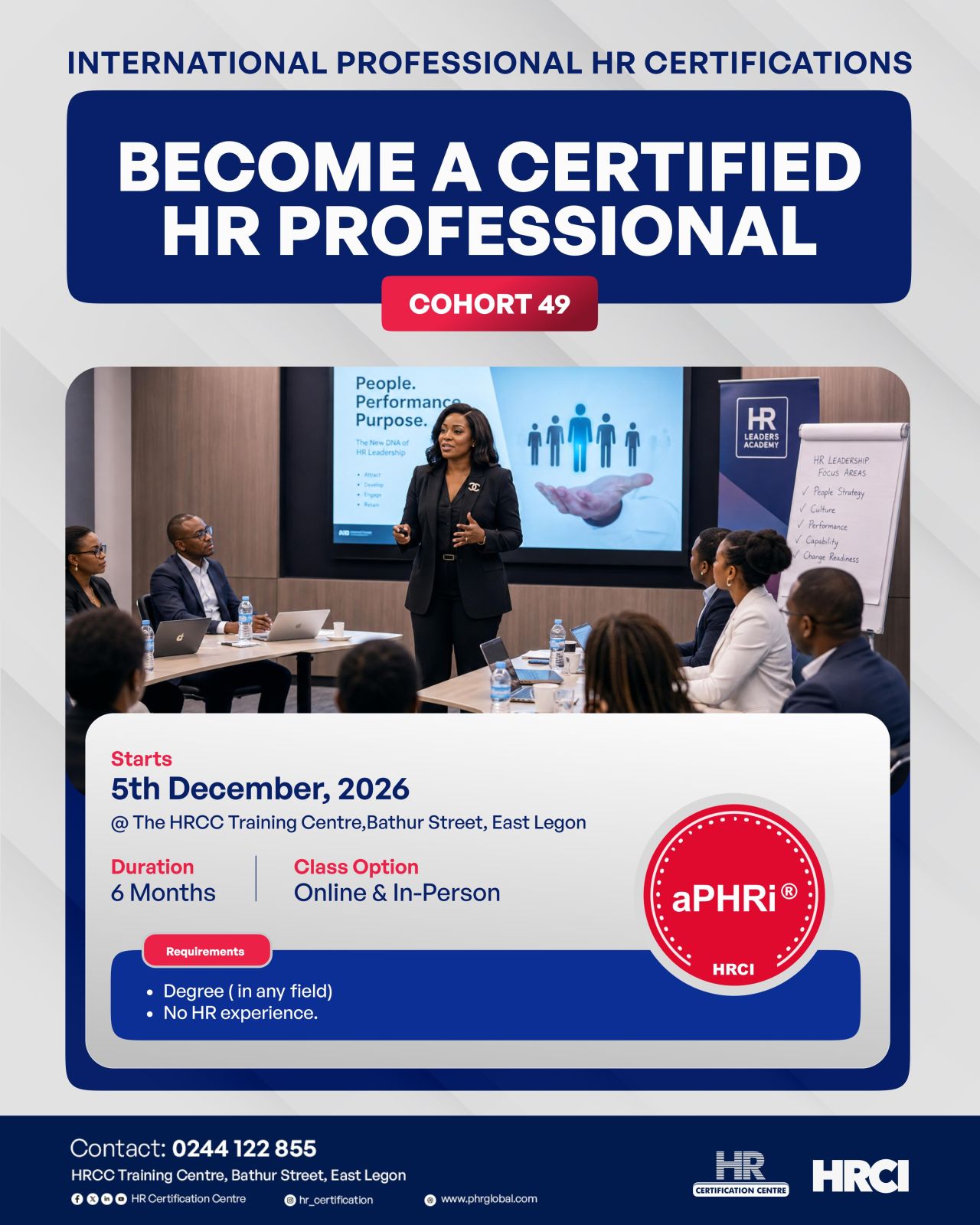 HR Certification Centre ad