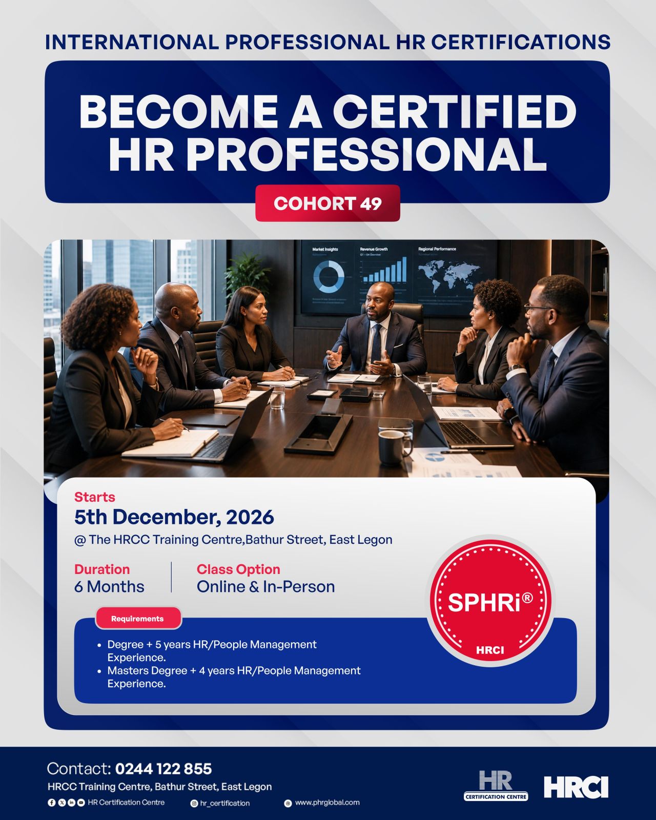HR Certification Centre ad