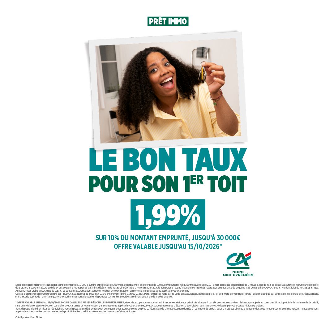 Crédit Agricole Nord Midi-Pyrénées ad