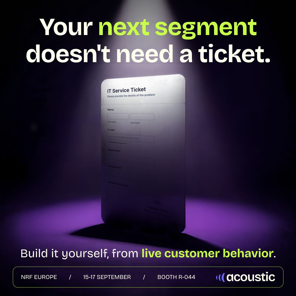 Acoustic ad