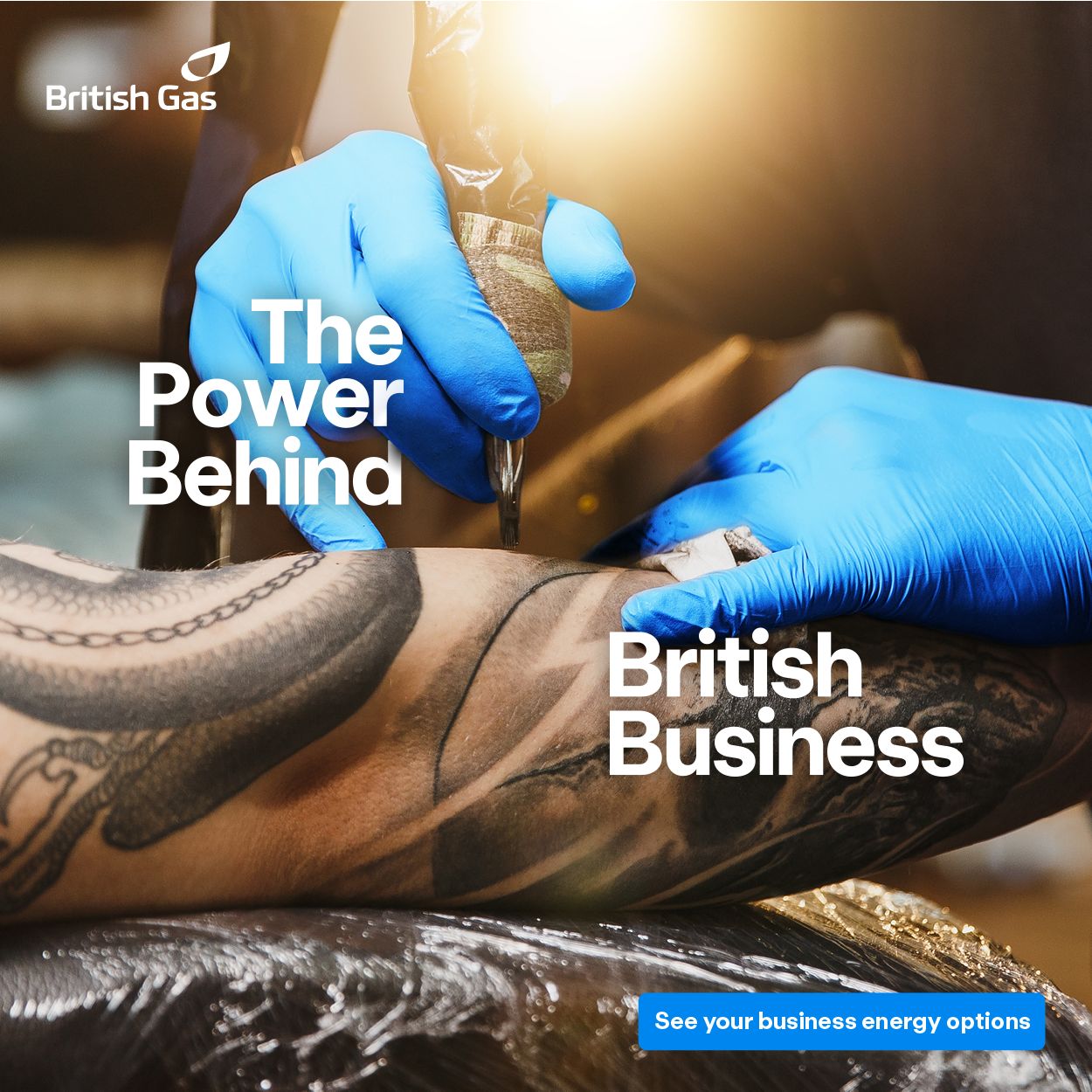 British Gas Business ad