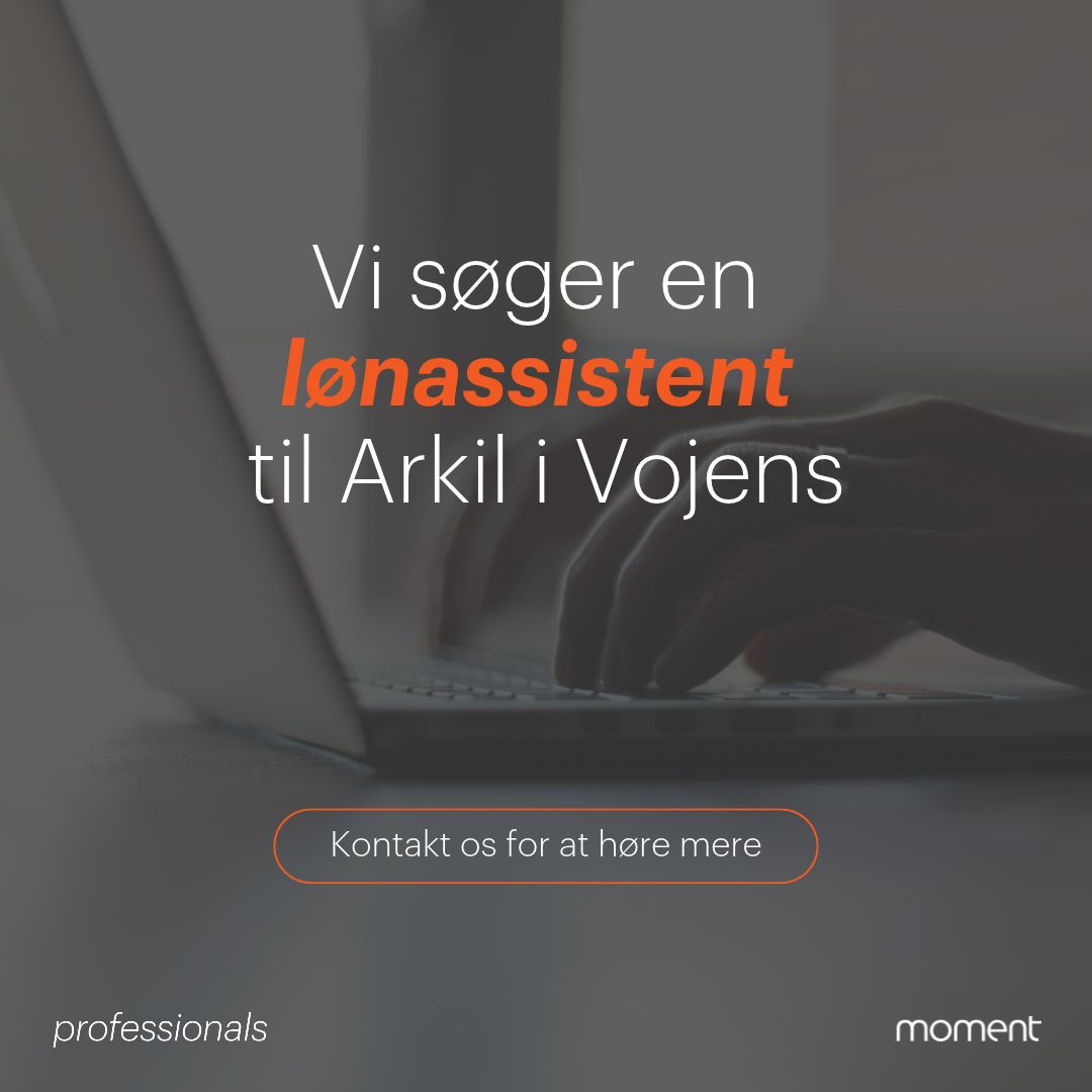 Moment A/S ad