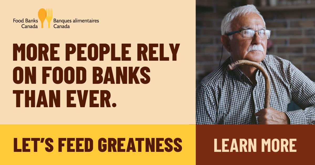 Food Banks Canada | Banques alimentaires Canada ad