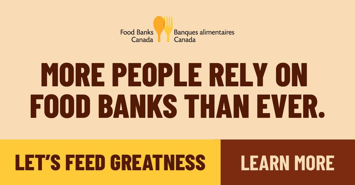 Food Banks Canada | Banques alimentaires Canada ad
