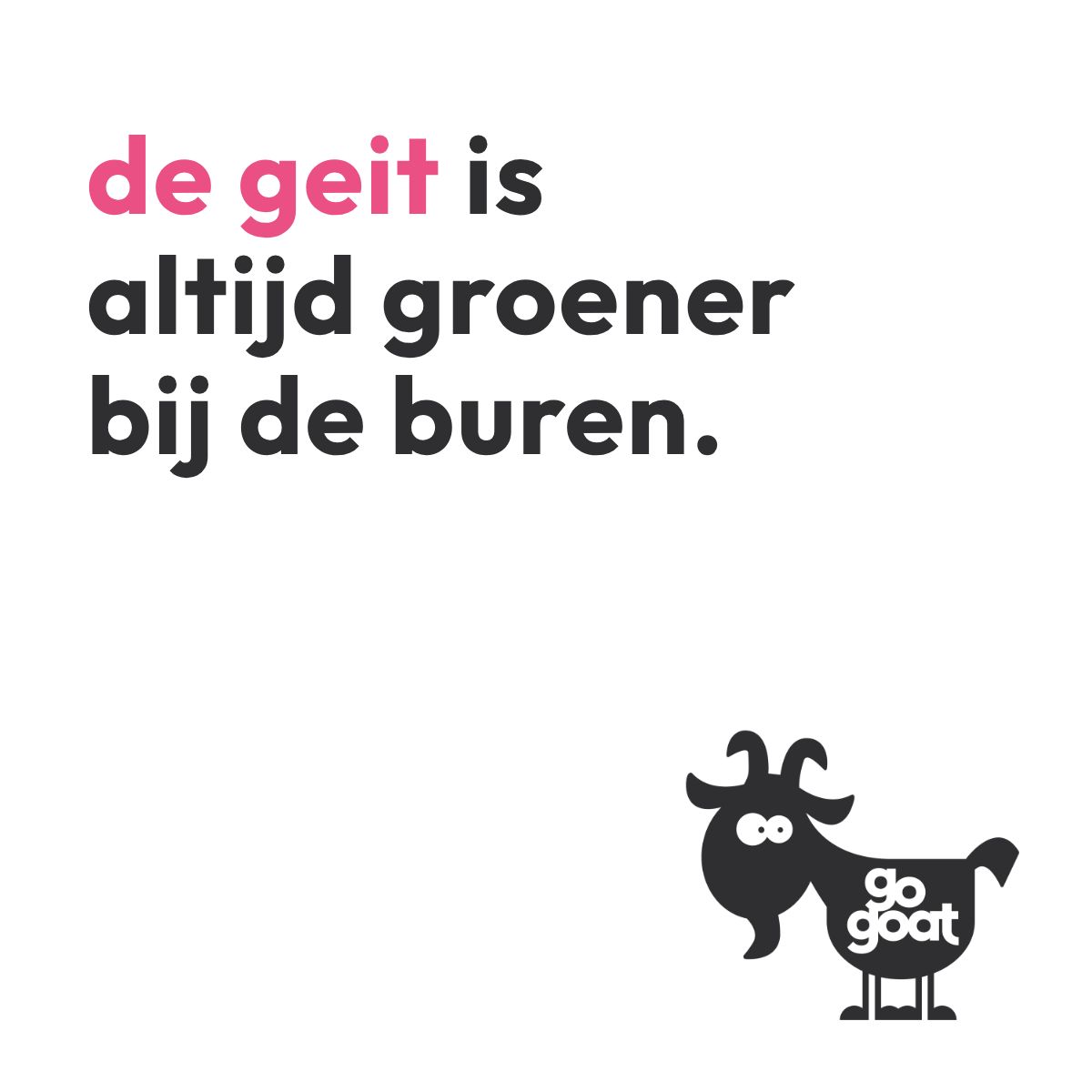 go Goat | serious content studio ad
