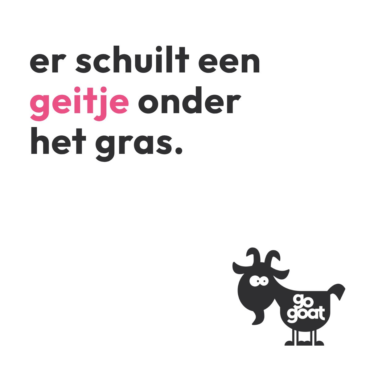 go Goat | serious content studio ad