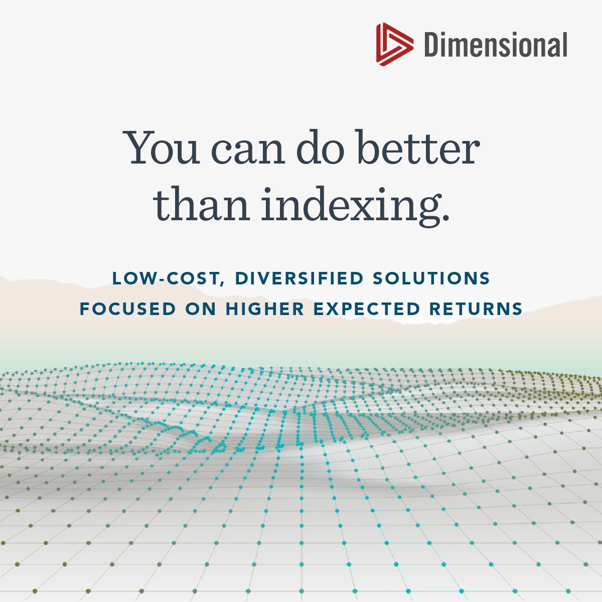 Dimensional Fund Advisors ad