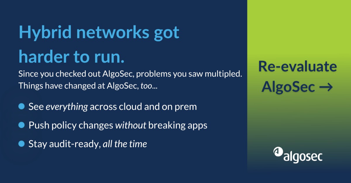 AlgoSec ad