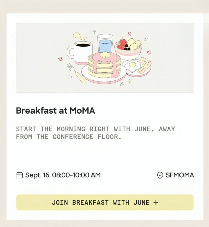JUNE AI ad