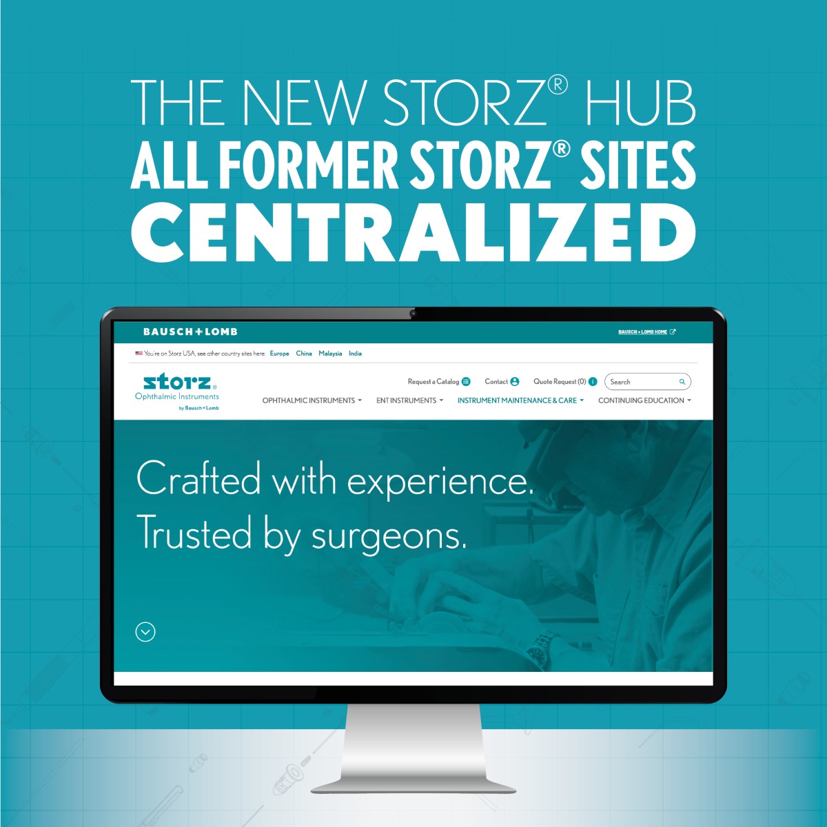 Bausch + Lomb Surgical ad