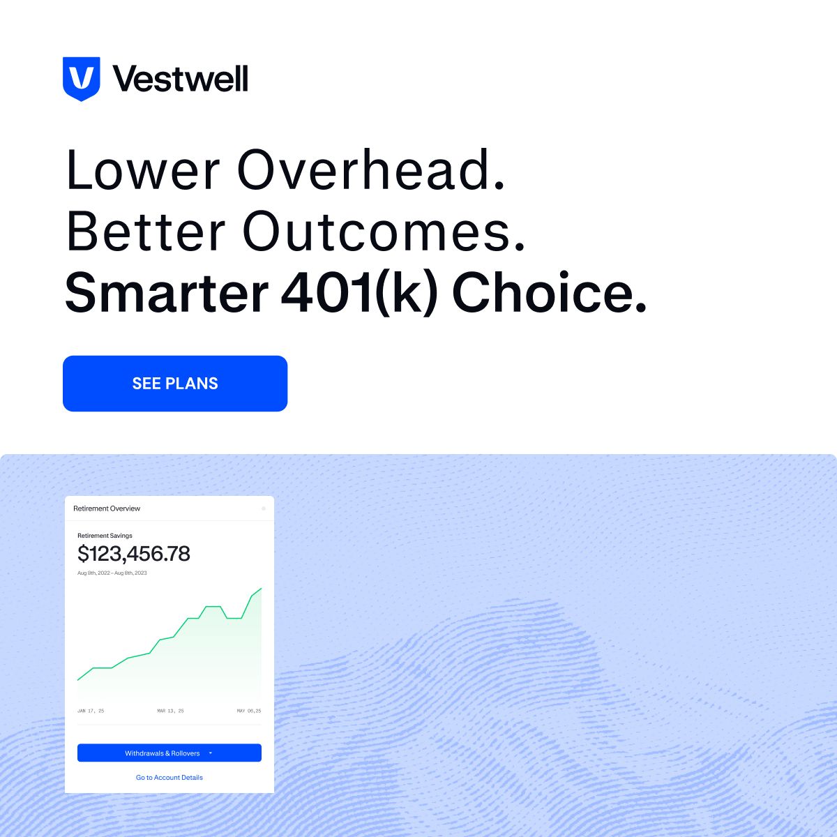 Vestwell ad