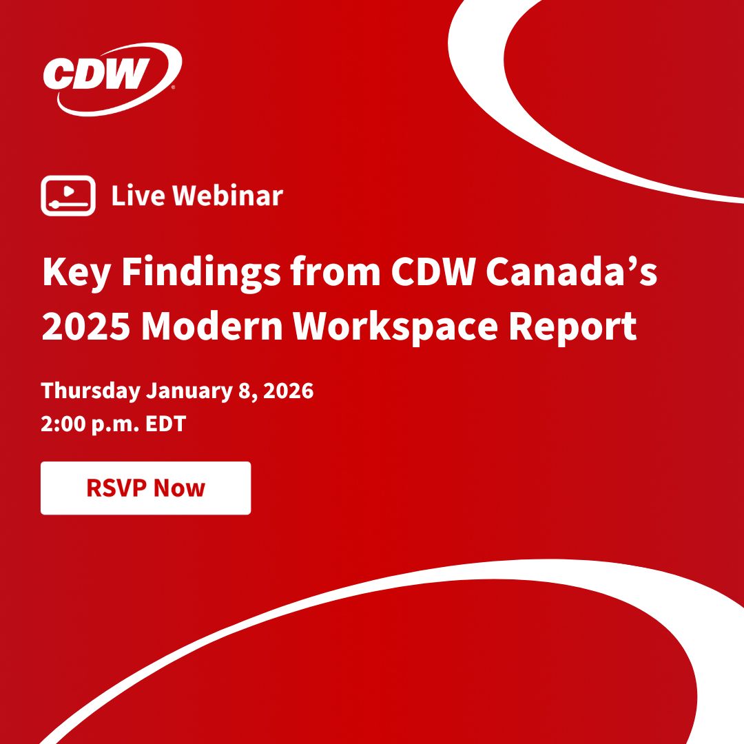 CDW Canada ad