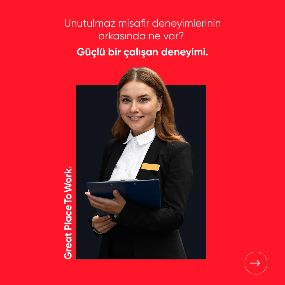 Great Place To Work® Türkiye ad