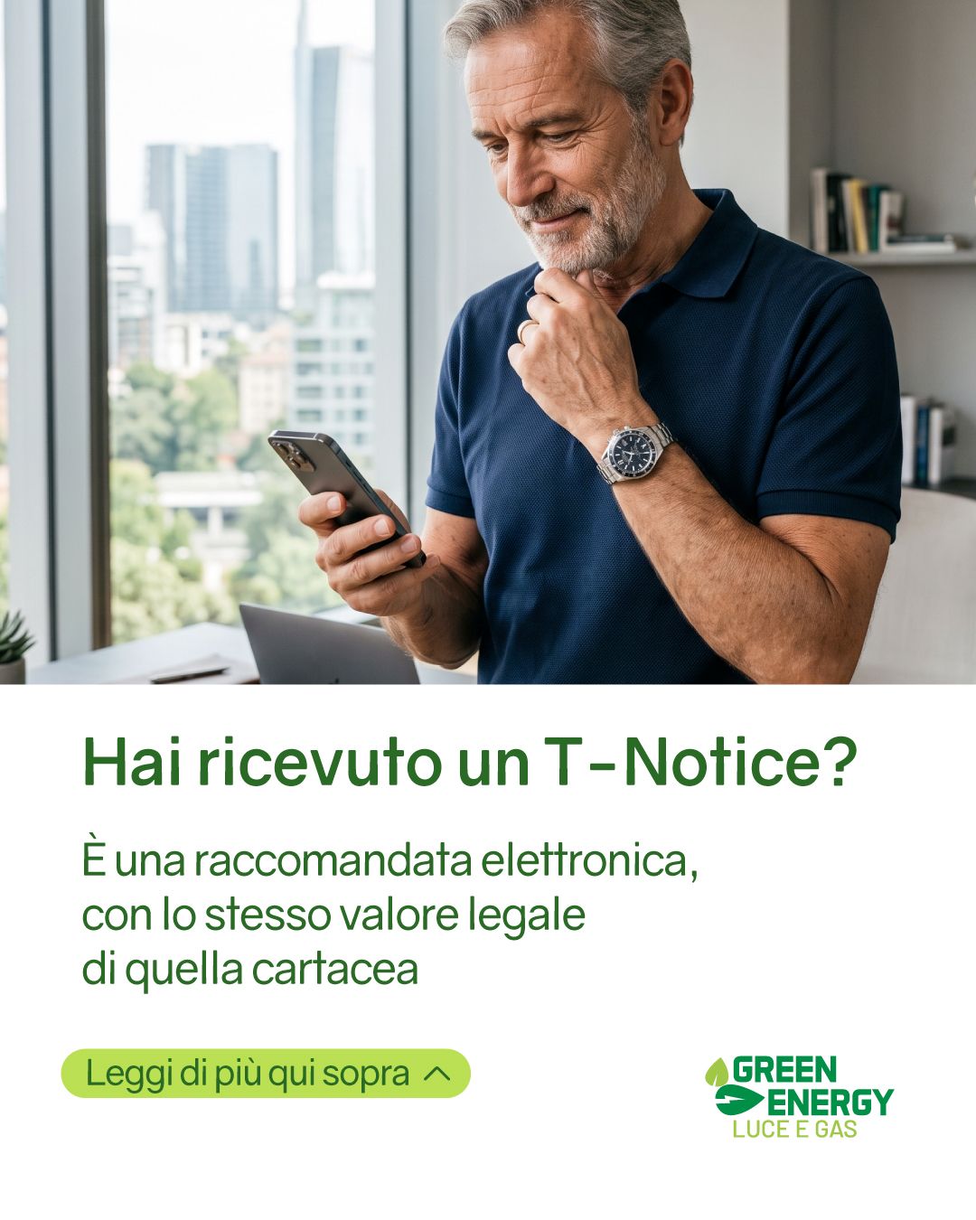 Green Energy Luce e Gas ad