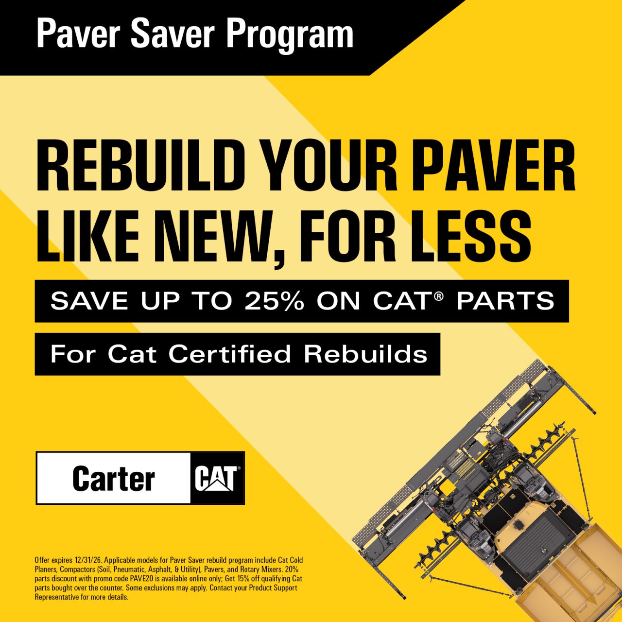 Carter Machinery ad