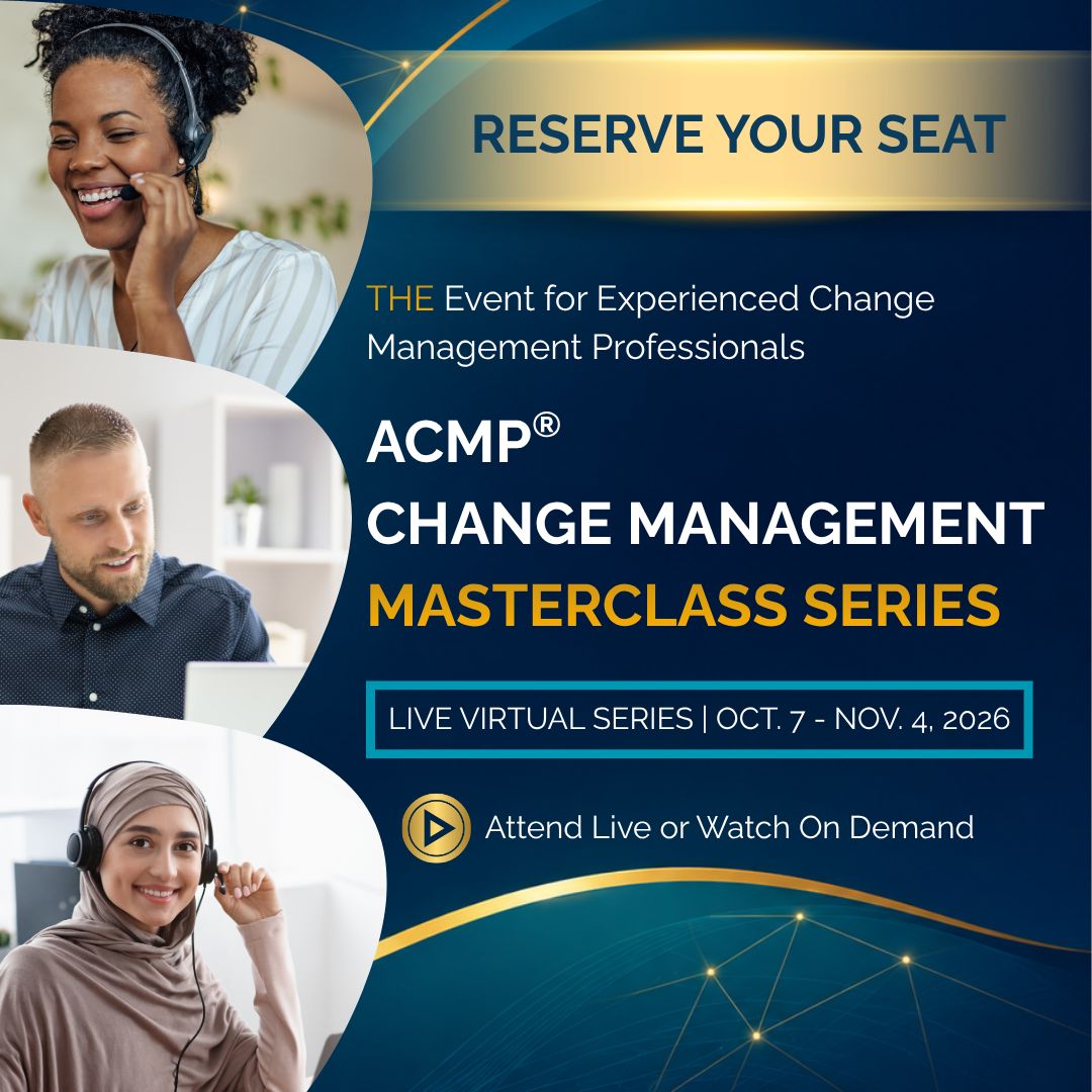 Association of Change Management Professionals (ACMP Global) ad