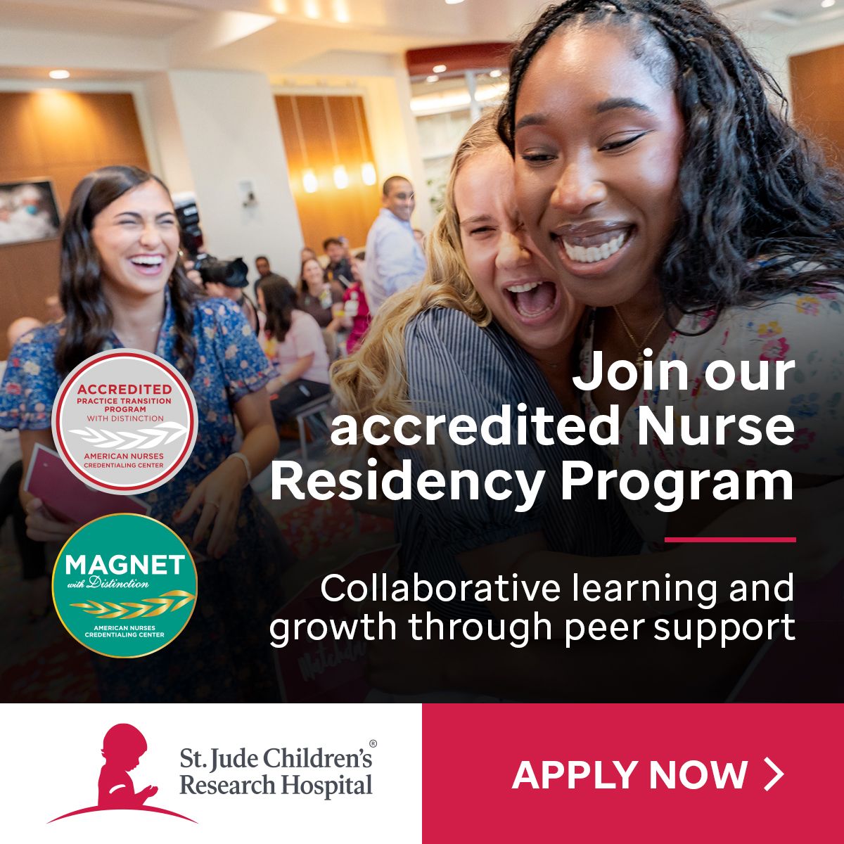 St. Jude Children's Research Hospital ad