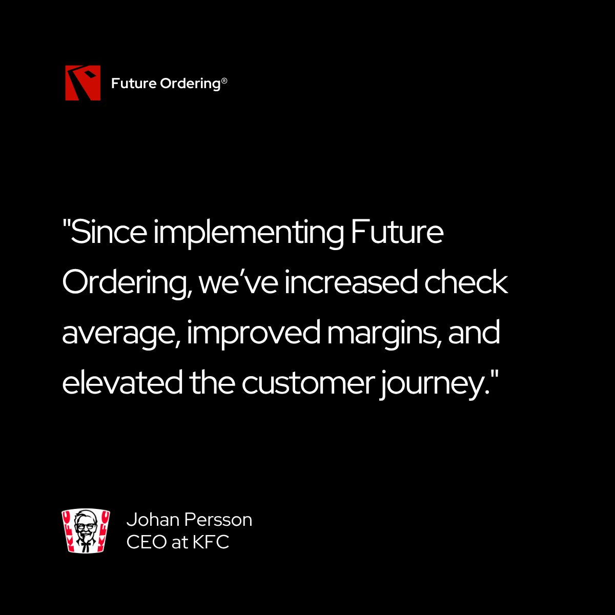 Future Ordering ad