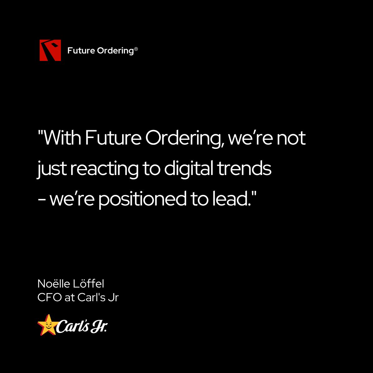 Future Ordering ad