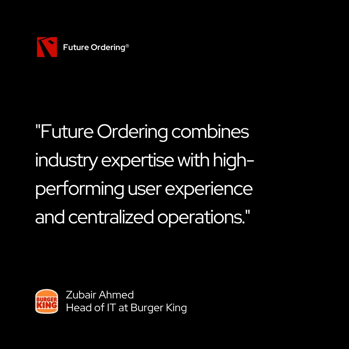 Future Ordering ad