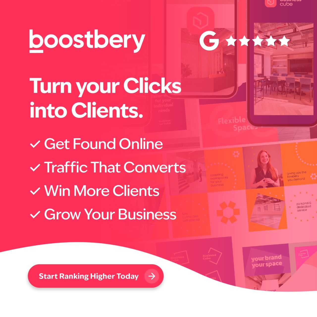 boostbery ad