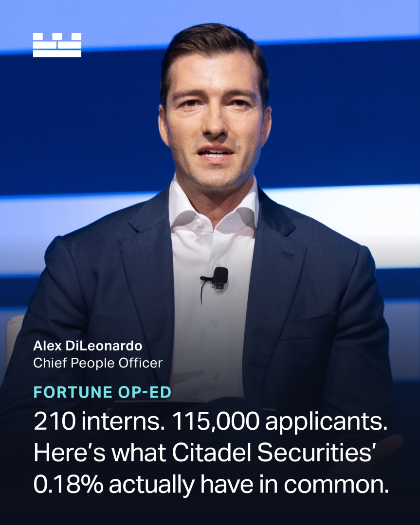 Citadel Securities ad