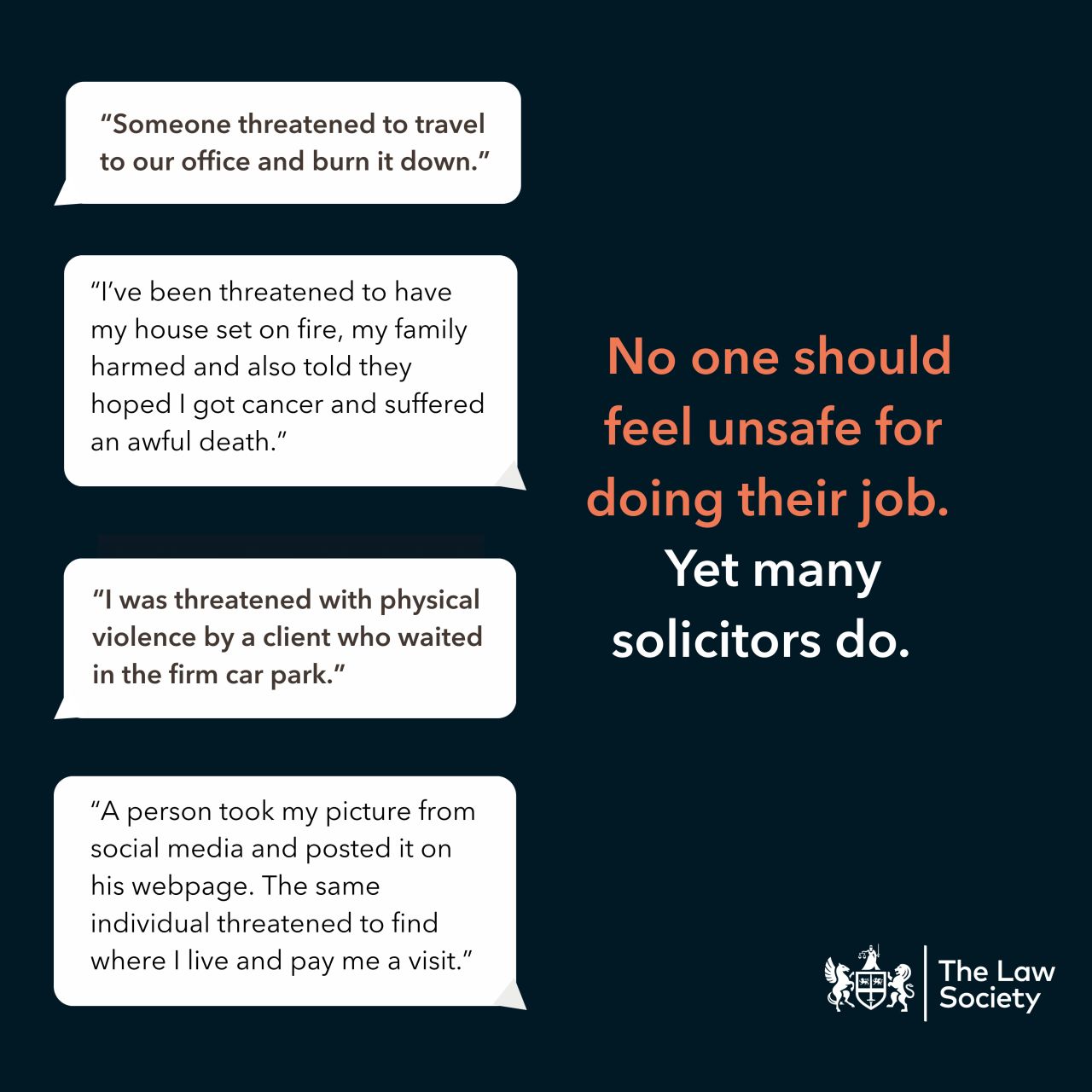The Law Society ad