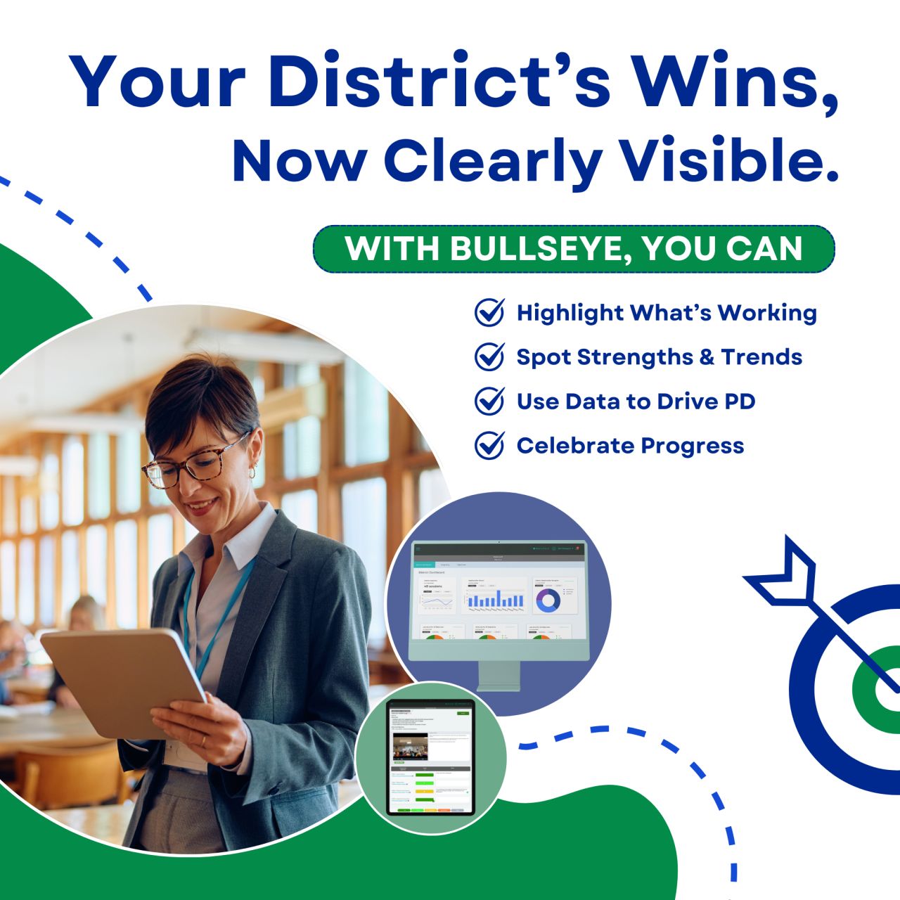Bullseye for Schools ad