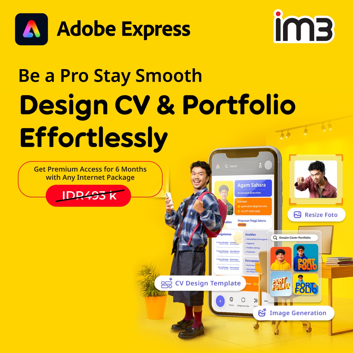 PT. Indosat Tbk ad