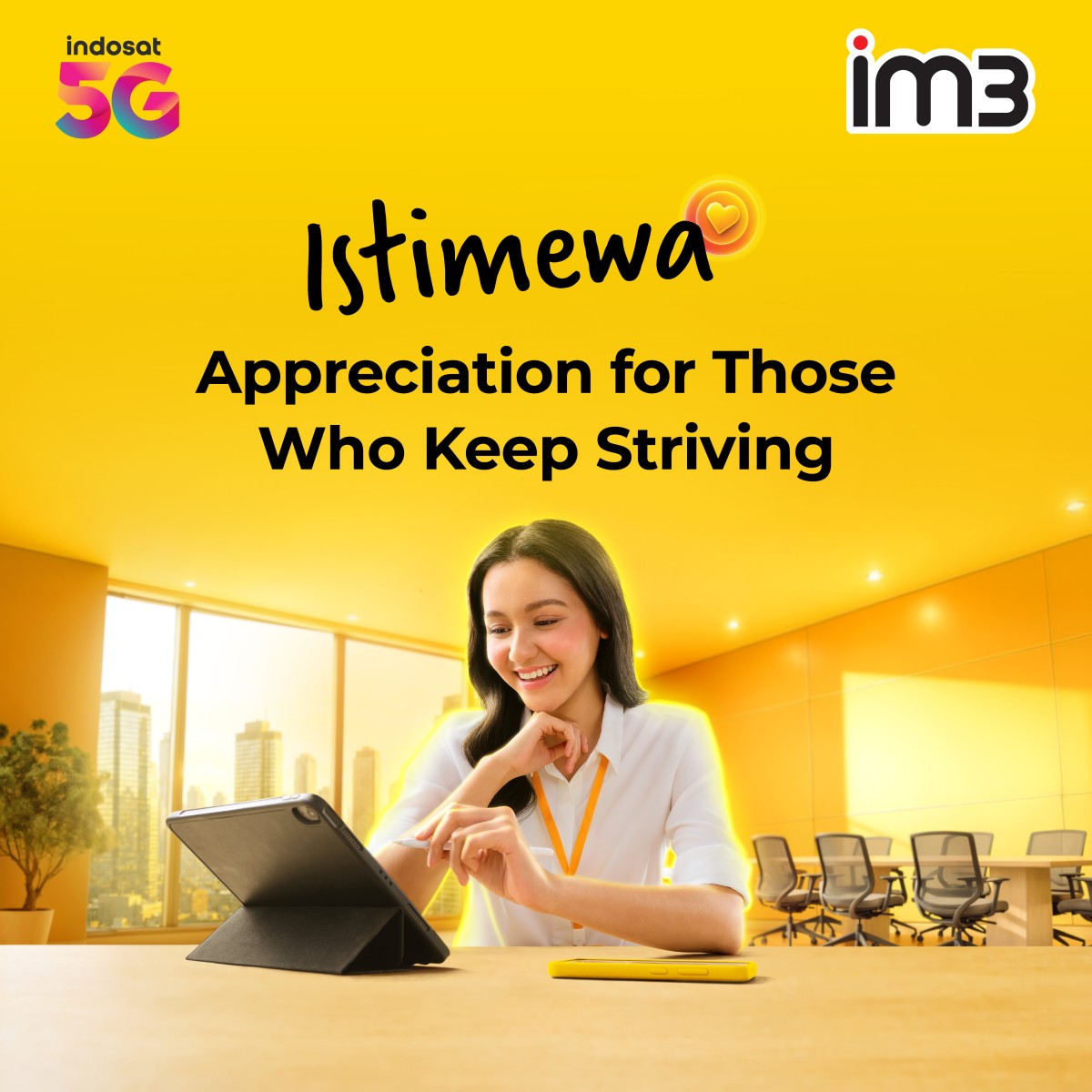 PT. Indosat Tbk ad
